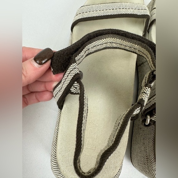 Vintage Prada Platform Velcro Sandals Size 10 - Picture 9 of 14